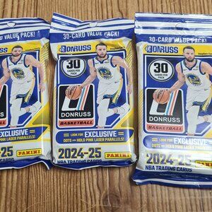 2025 NBA Panini Donruss Fat Packs lot (X3) NEW